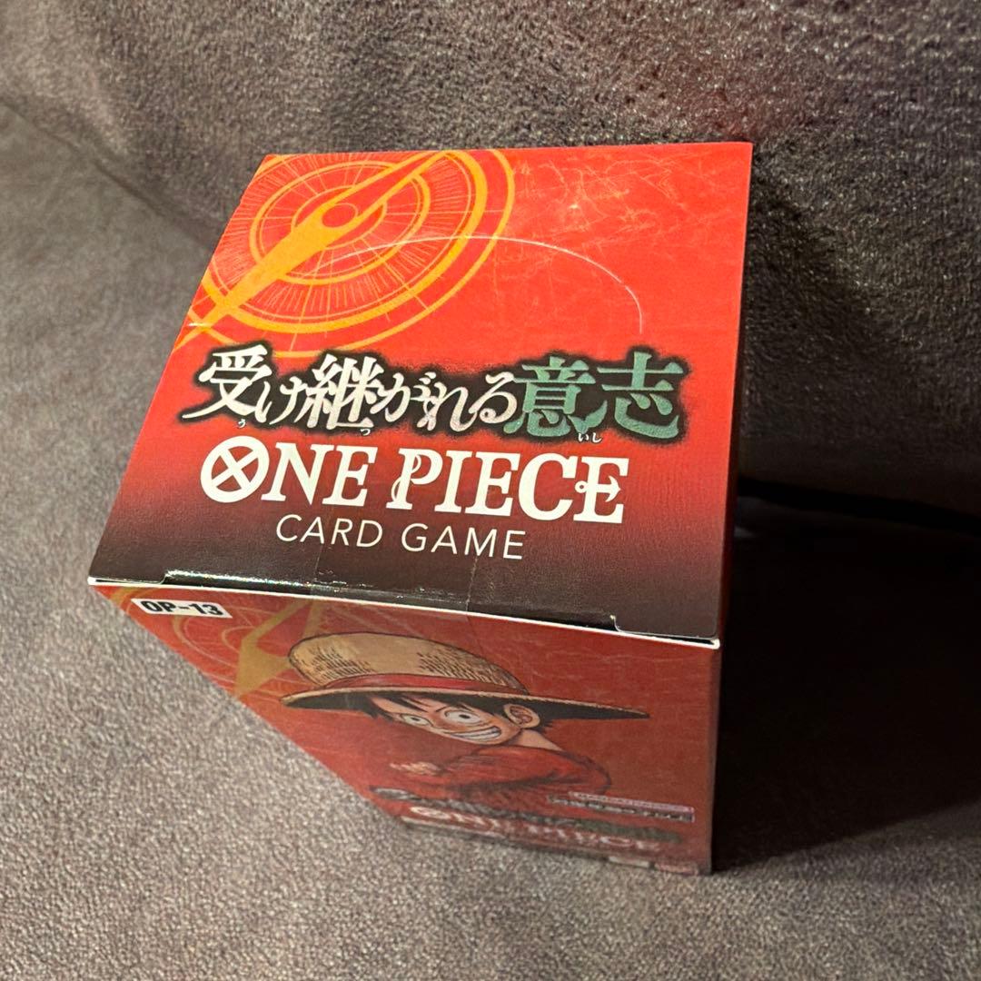 新品未開封テープ付】ワンピースカード 受け継がれる意志 1BOX - メルカリ