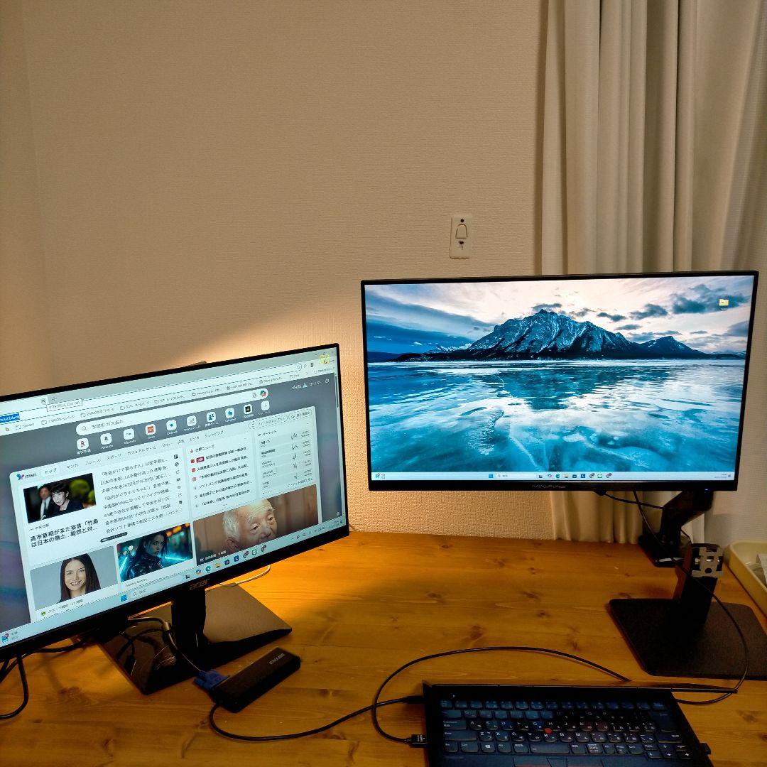 モニターセット（モニター×2,モニターアーム×1） Amazon.co.jp: MOUNTUP モニターアーム デュアル 液晶ディスプレイ