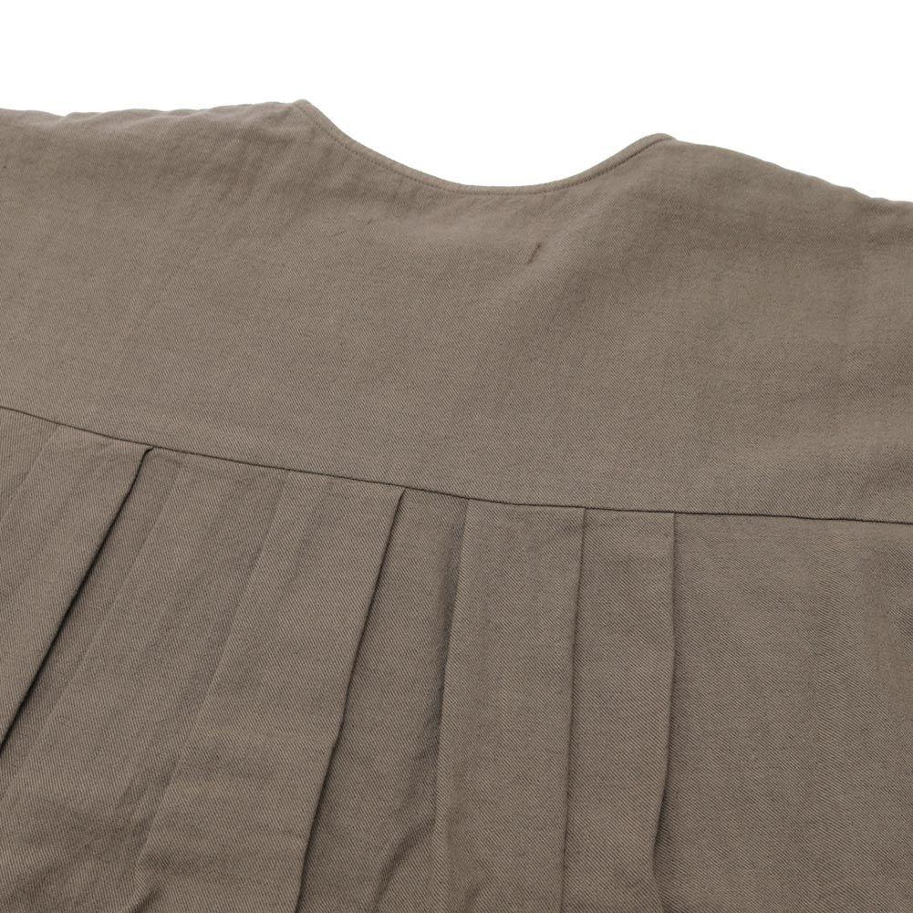 2025年 evam evaコットンウールノーカラーシャツ - メルカリ