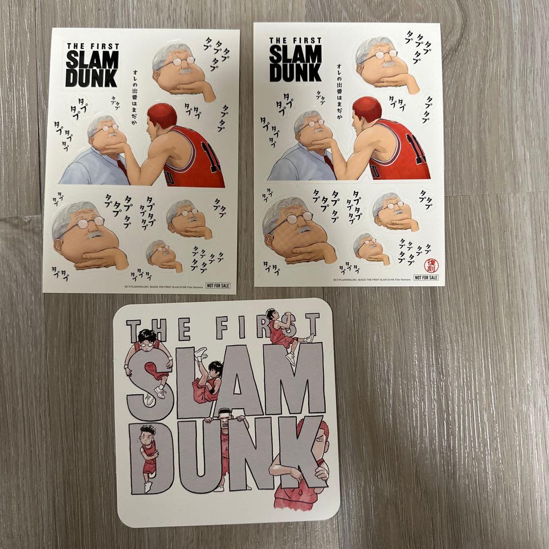 スラムダンクグッズセット/ 映画特典、グッズクリアファイル、流川PET