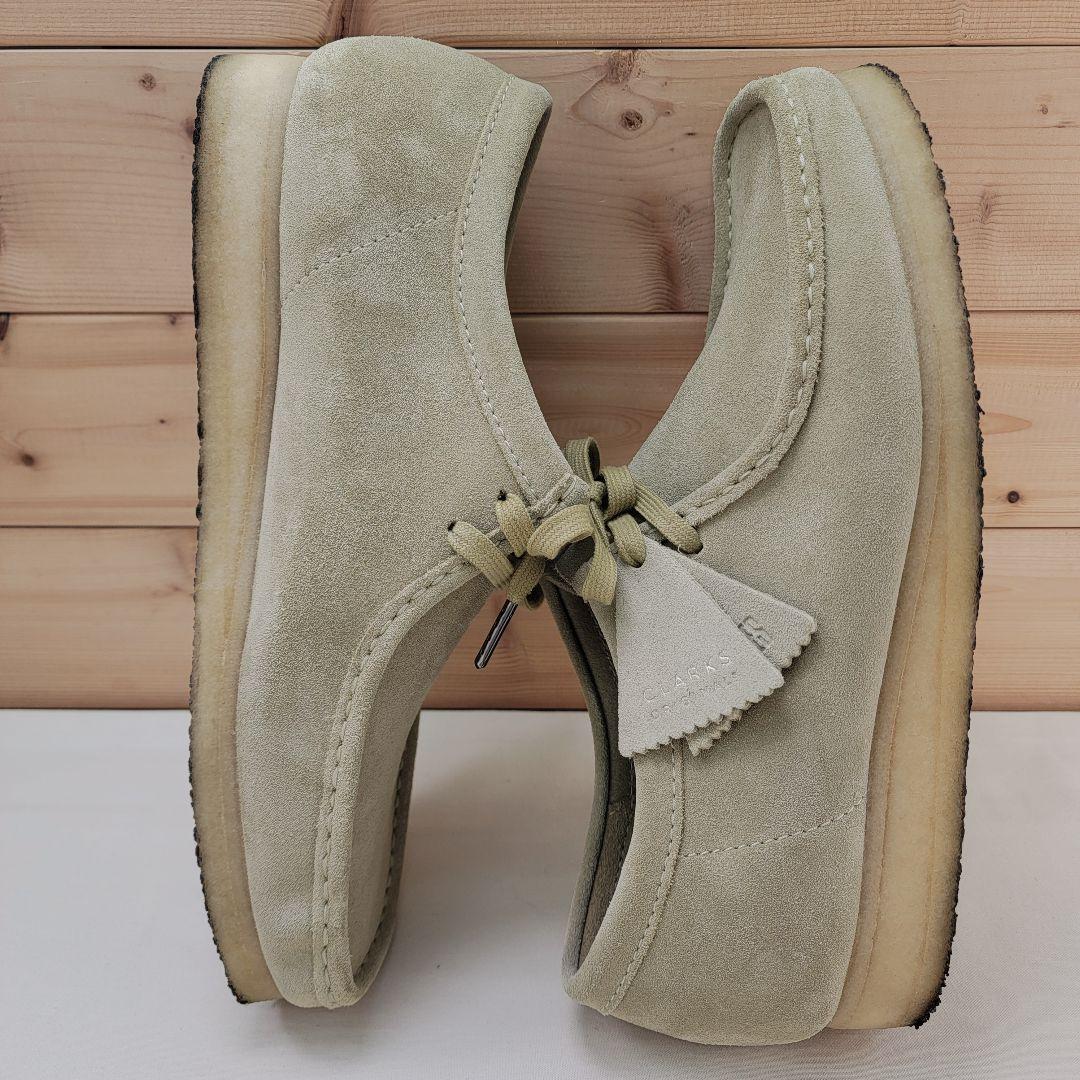 クラークス ワラビー メープル スエード ローカット UK9.5 27.5cm