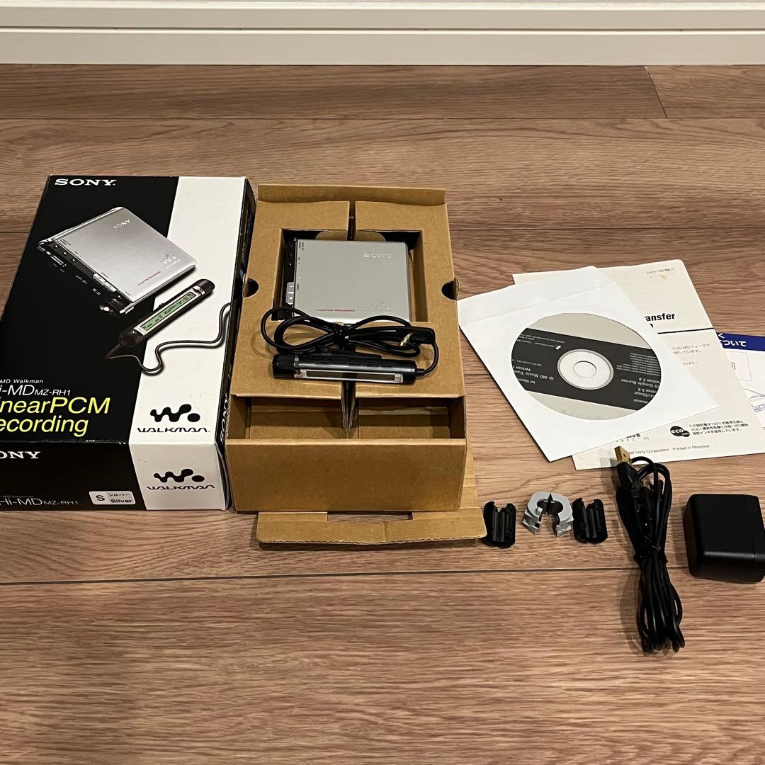 美品】SONY MZ-RH1 ポータブルMDプレーヤー - メルカリ