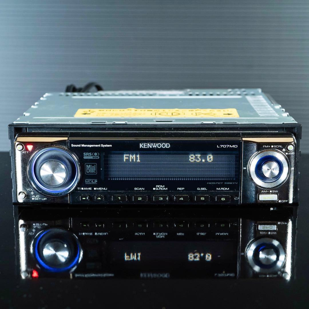 完動品】ケンウッド L707MD 1DIN MDデッキ - メルカリ