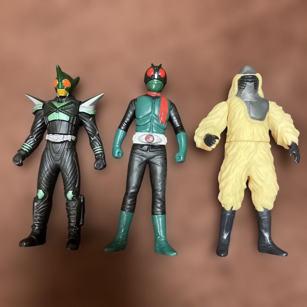 ☆仮面ライダーキックホッパー プレイヒーロー スノーマンソフビ 初代