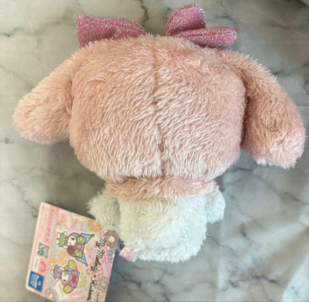 おめかしキラキラぬいぐるみ ビッグリボン マイメロディ kawaii研究所