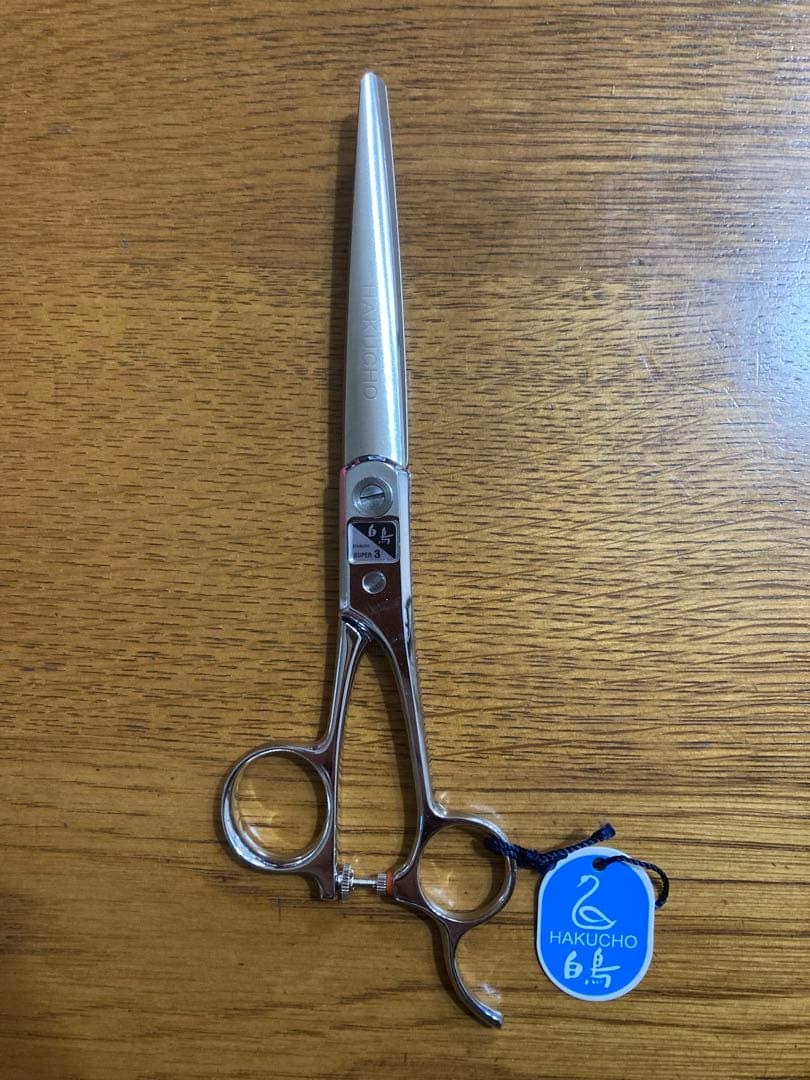 最終価格】【新品】東京理器／白鳥／スーパー3／散髪ハサミ〔No.998