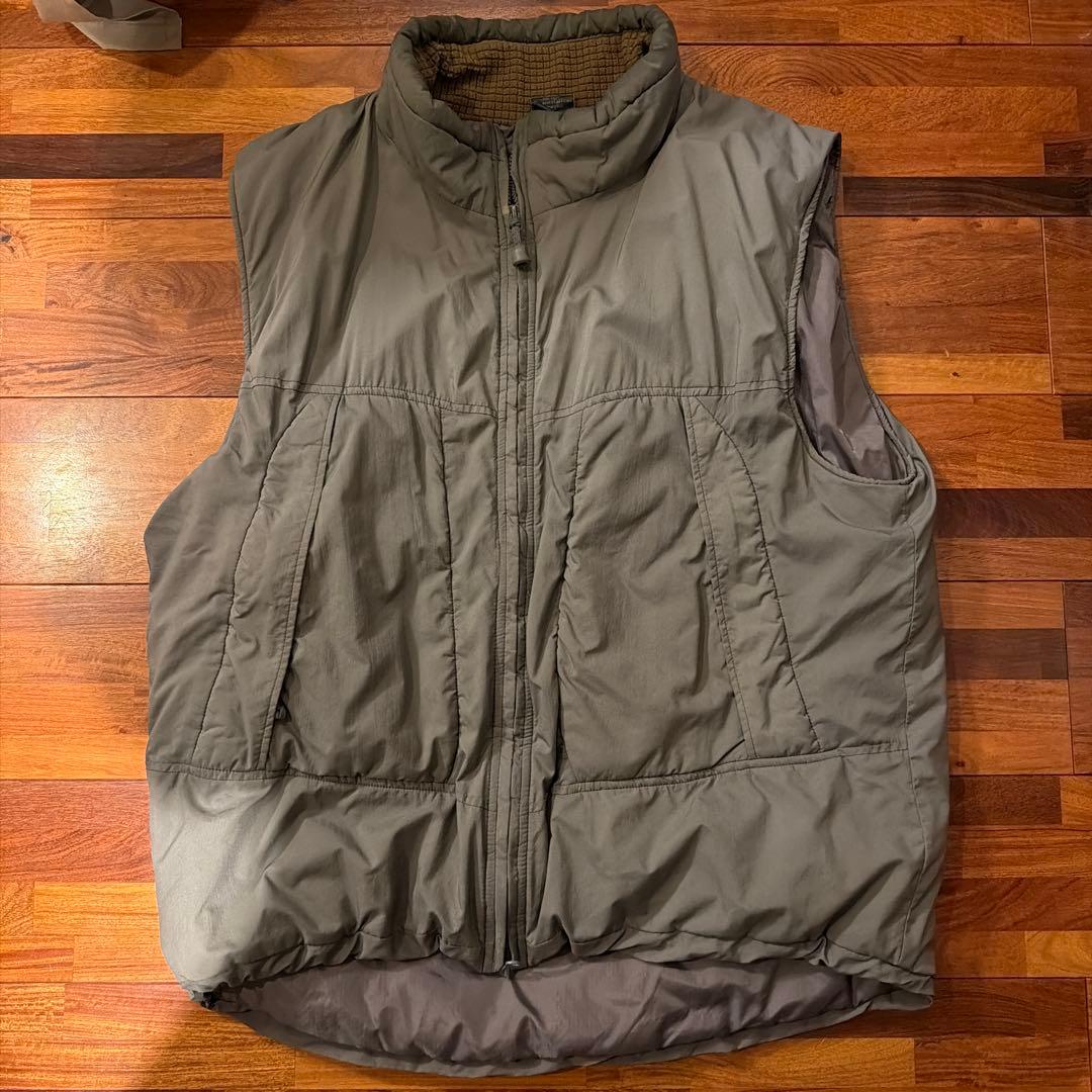 SEKRI PCU LEVEL7 VEST サイズL 米軍実物 SEKRI PCU Level7 コールドウェザー ベスト L プリマロフト