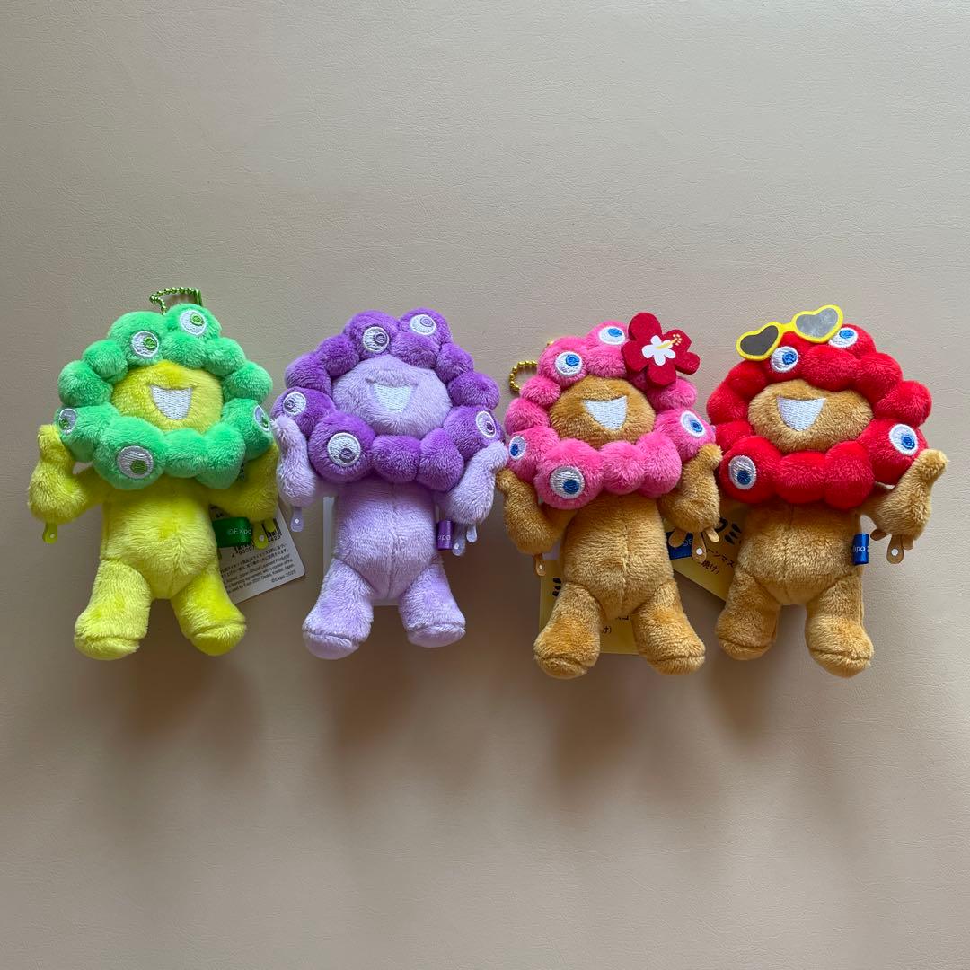 8種 コンプリート 推しカラー 日焼け ミャクミャク ボールチェーン