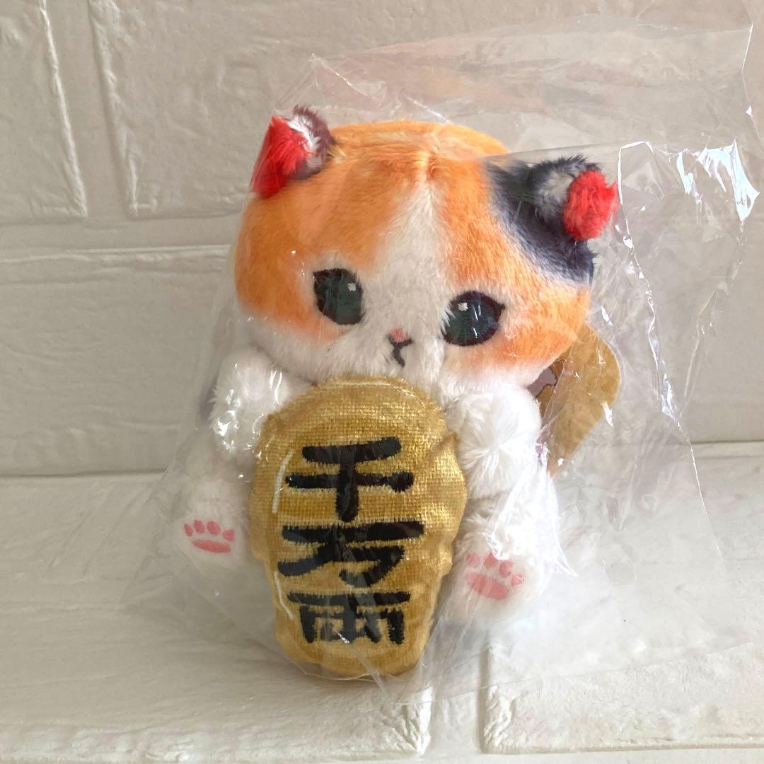 mofusand めで鯛にゃんぬいぐるみ だるま 小判 めで鯛 4点セット
