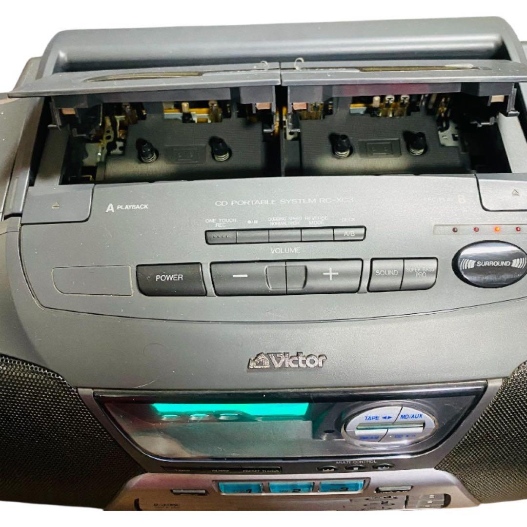 Victor RC-XC3 CDラジカセ 一部作動品 - メルカリ