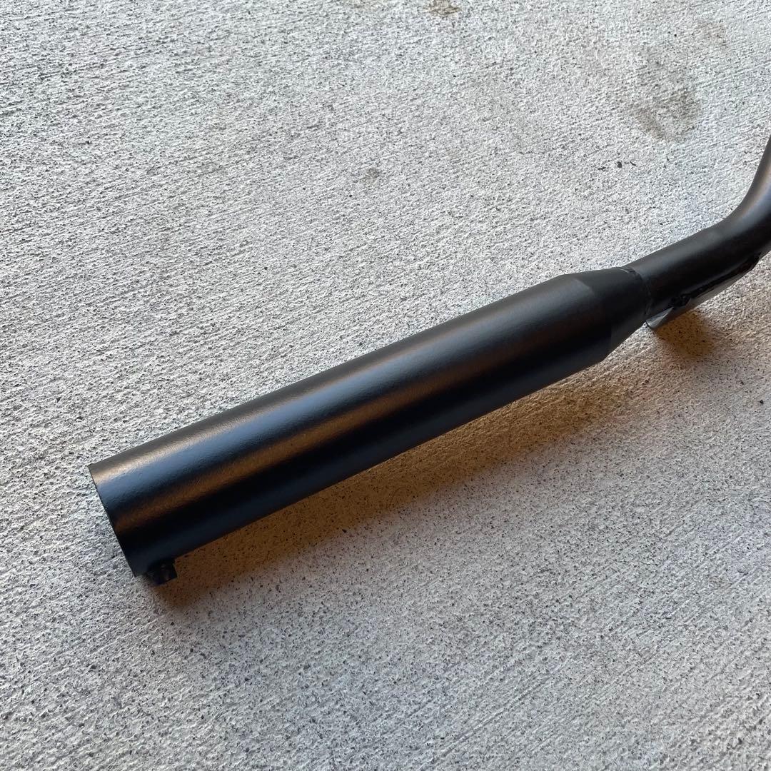 SEASTYLE RACING 小鉄管 シャリー ダックス マフラー ブラック