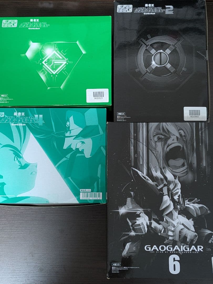 【新品未開封】スーパーミニプラ 勇者王ガオガイガー　4種セット スーパーミニプラ 勇者王ガオガイガー4｜発売日：2018年6月25日