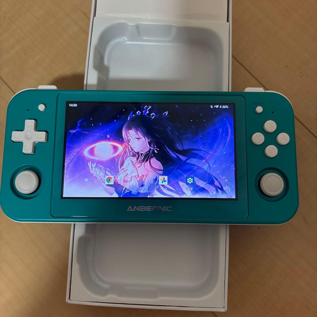 Anbernic RG505 ターコイズ 美品 中華ゲーム機「ANBERNIC RG505」レビュー｜有機ELディスプレイ