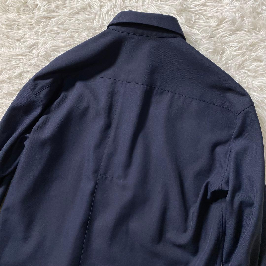 極美品】カオス 長袖シャツ オーバーサイズ リネン混 バックスリット