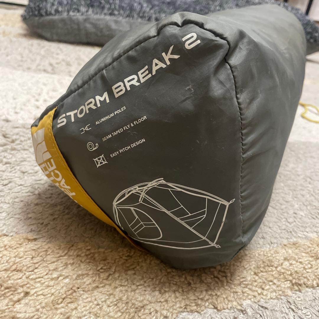 STORM BREAK 2 オレンジ テント THE NORTH FACE】 ストームブレーク2／全面メッシュの山岳テント購入品
