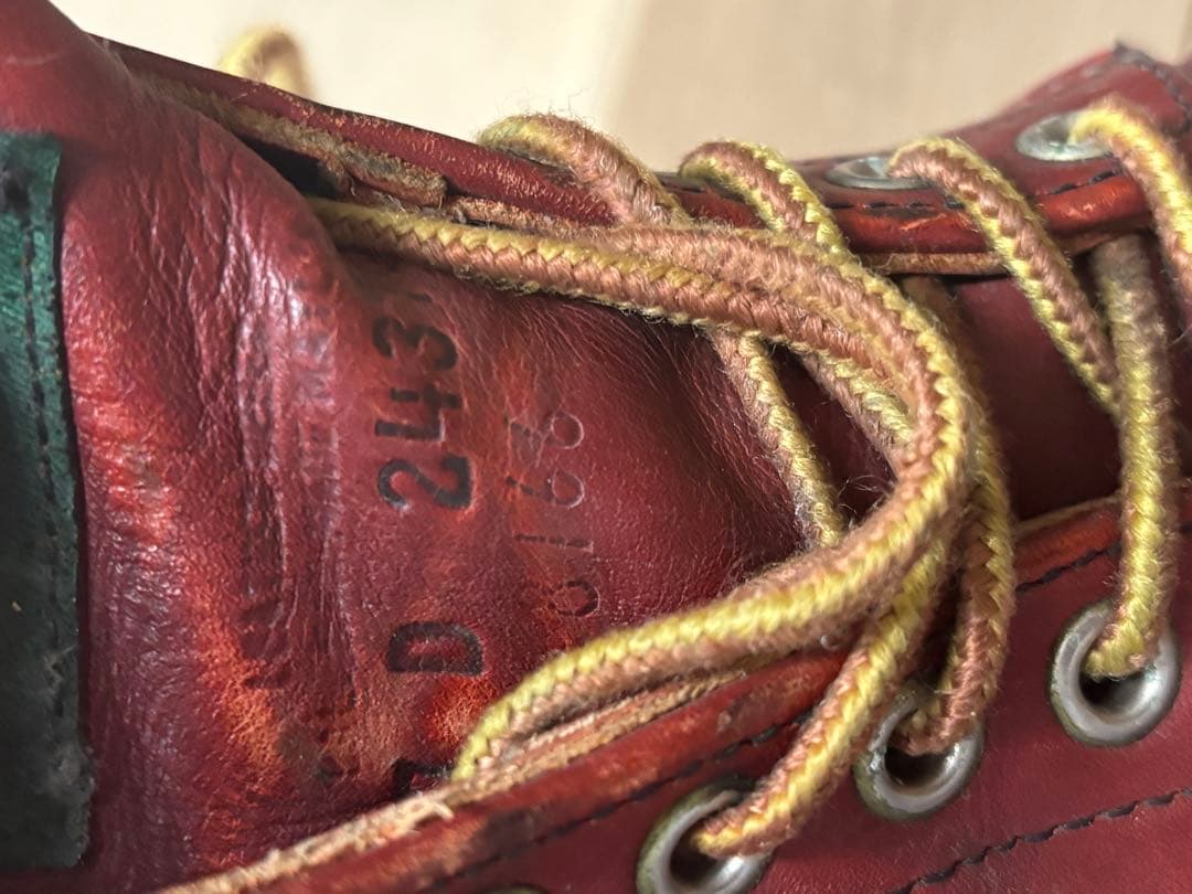 RED WING レッドウィング 8166［サイズ：7D］アイリッシュセッター