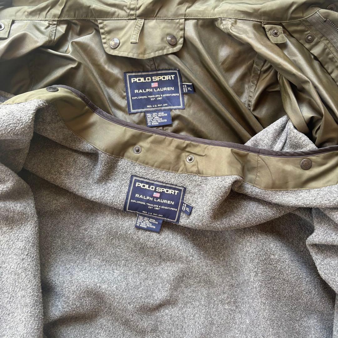 90s polo sport ラルフローレン m51サンプリング モッズコート - メルカリ