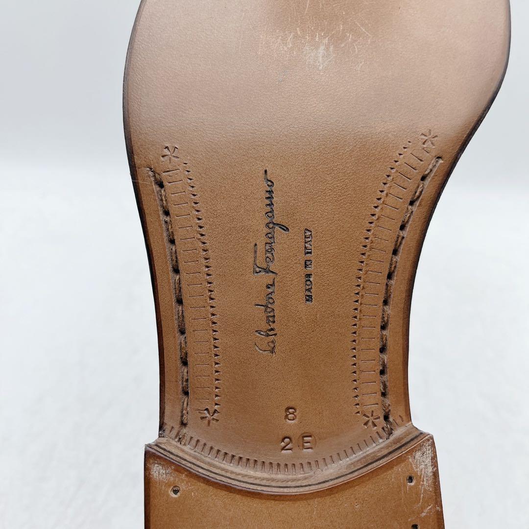 シューツリー付✨極美品✨サルヴァトーレフェラガモ ストレートチップ