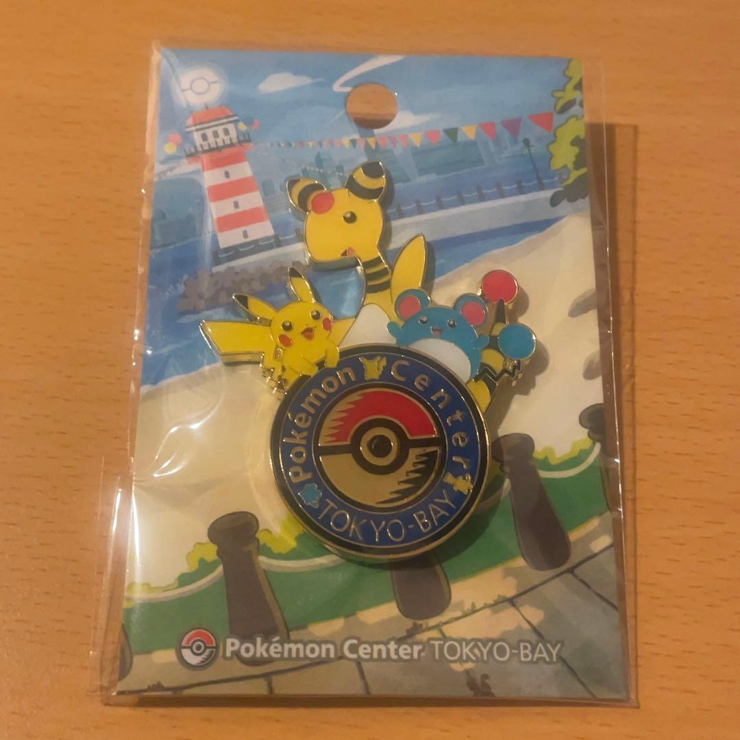 新品未開封】ポケモンセンター トウキョーベイ ロゴ ピンズ 東京ベイ