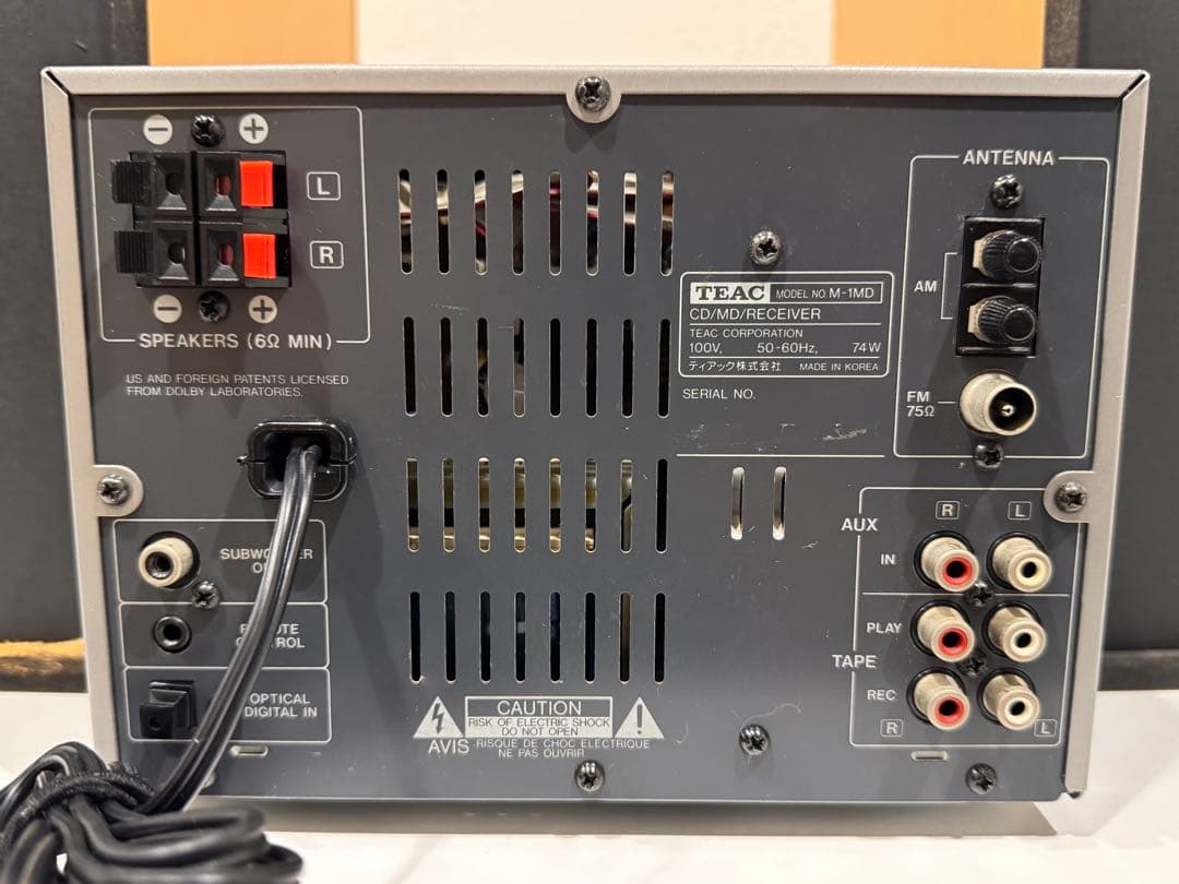 【完動品・訳あり】TEAC M-1MD 　《手渡し可能》