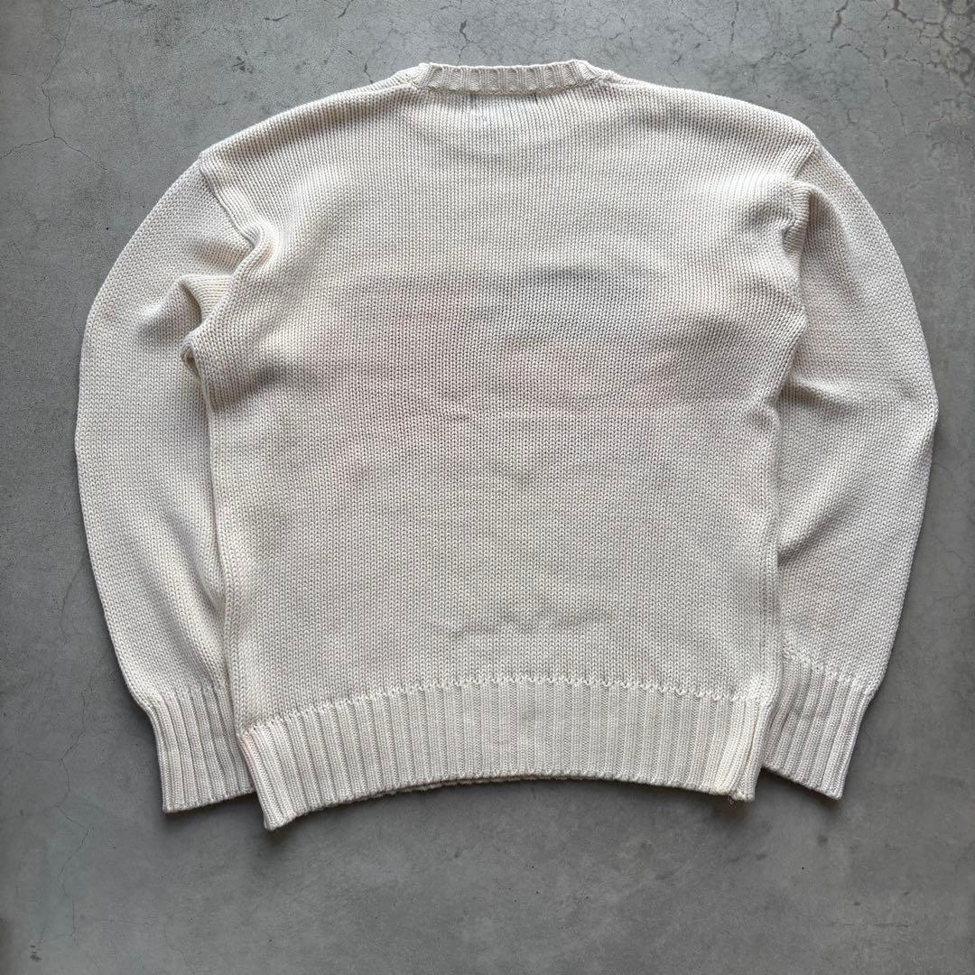 90s polo ralph lauren 星条旗ニット 香港製 - メルカリ