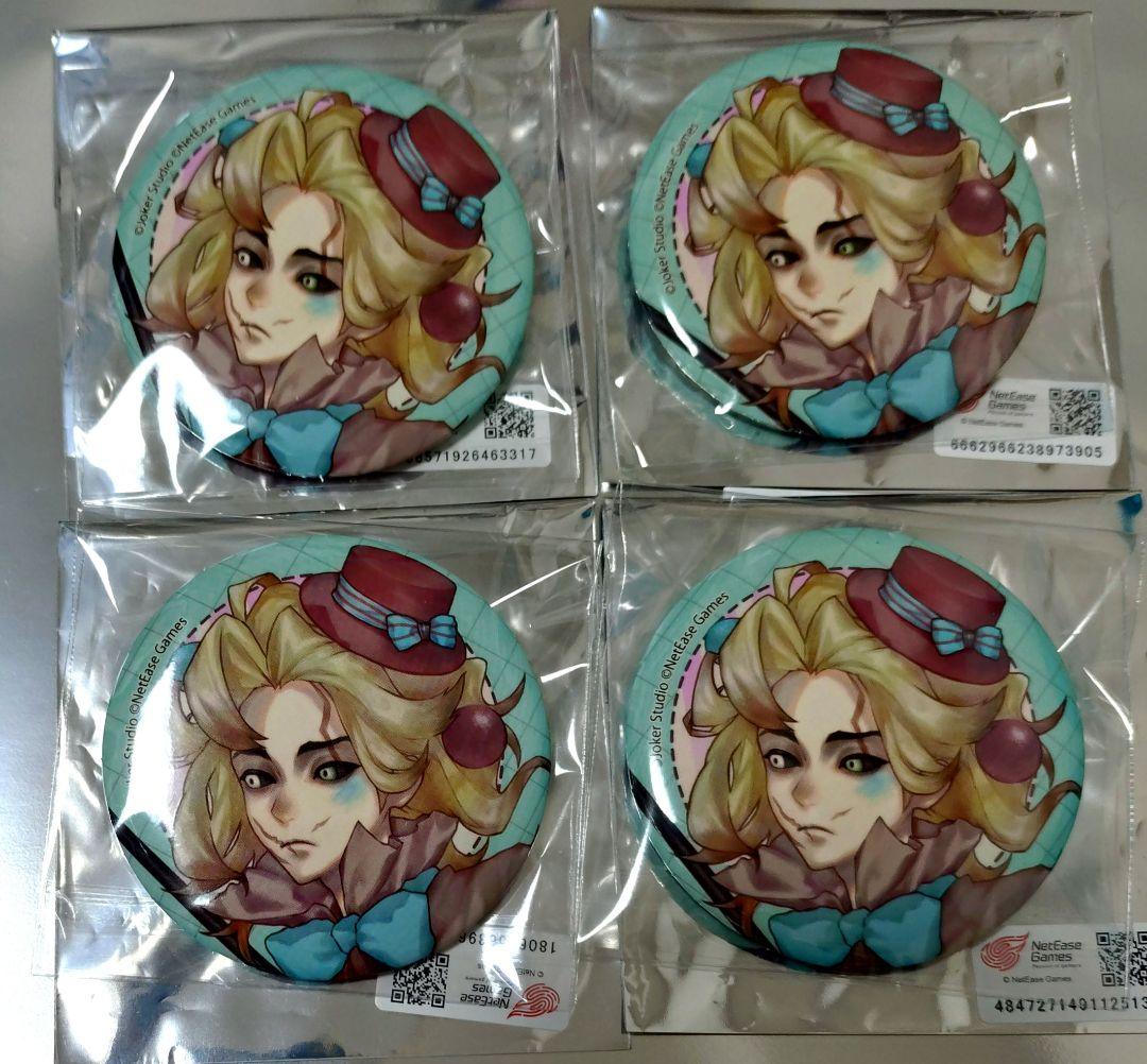 第五人格 THEキャラCAFE 缶バッジ ビリヤードプレイヤー セット - メルカリ