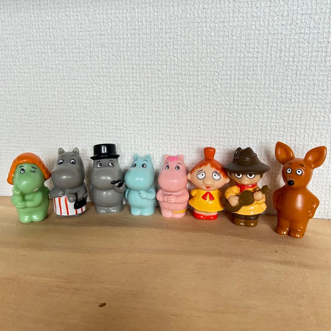 ムーミン☆指人形☆全8種☆ムーミン谷の仲間たち☆ズイヨー☆当時物