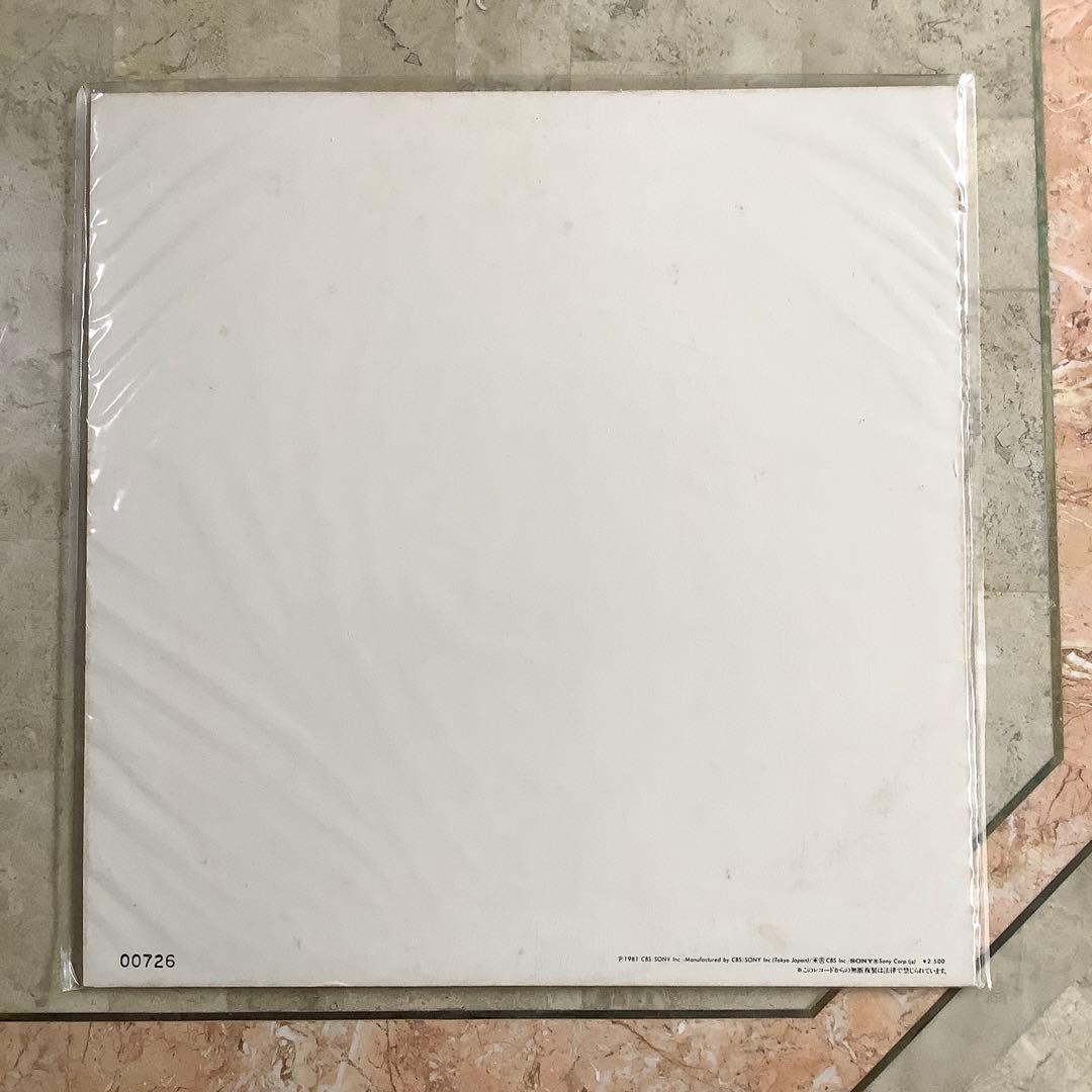 激レア! レコード新品! 大滝詠一 ロンバケ透明レコード 初期ナンバー