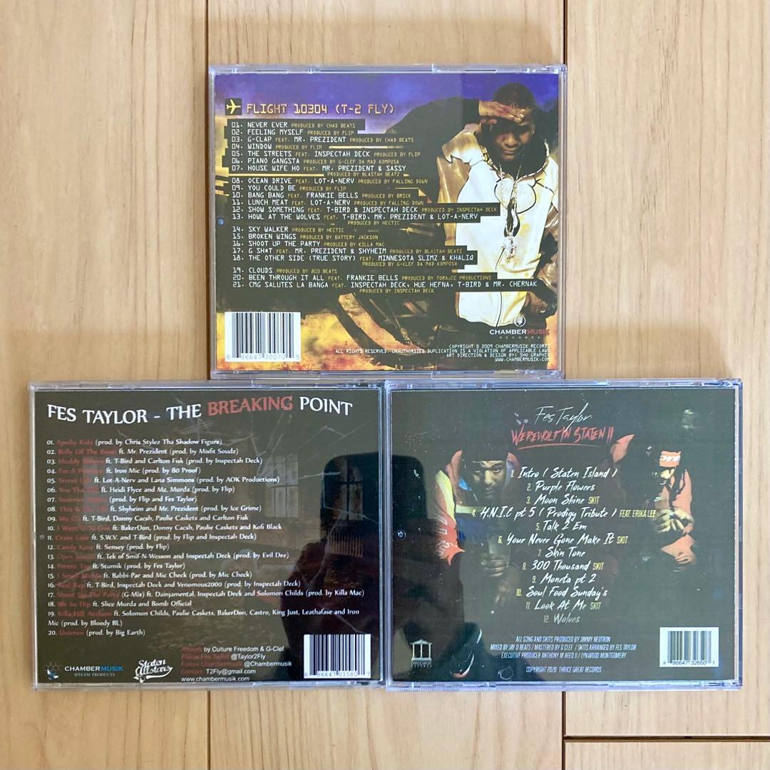 FES TAYLOR 3枚セット WU-TANG CLAN - メルカリ