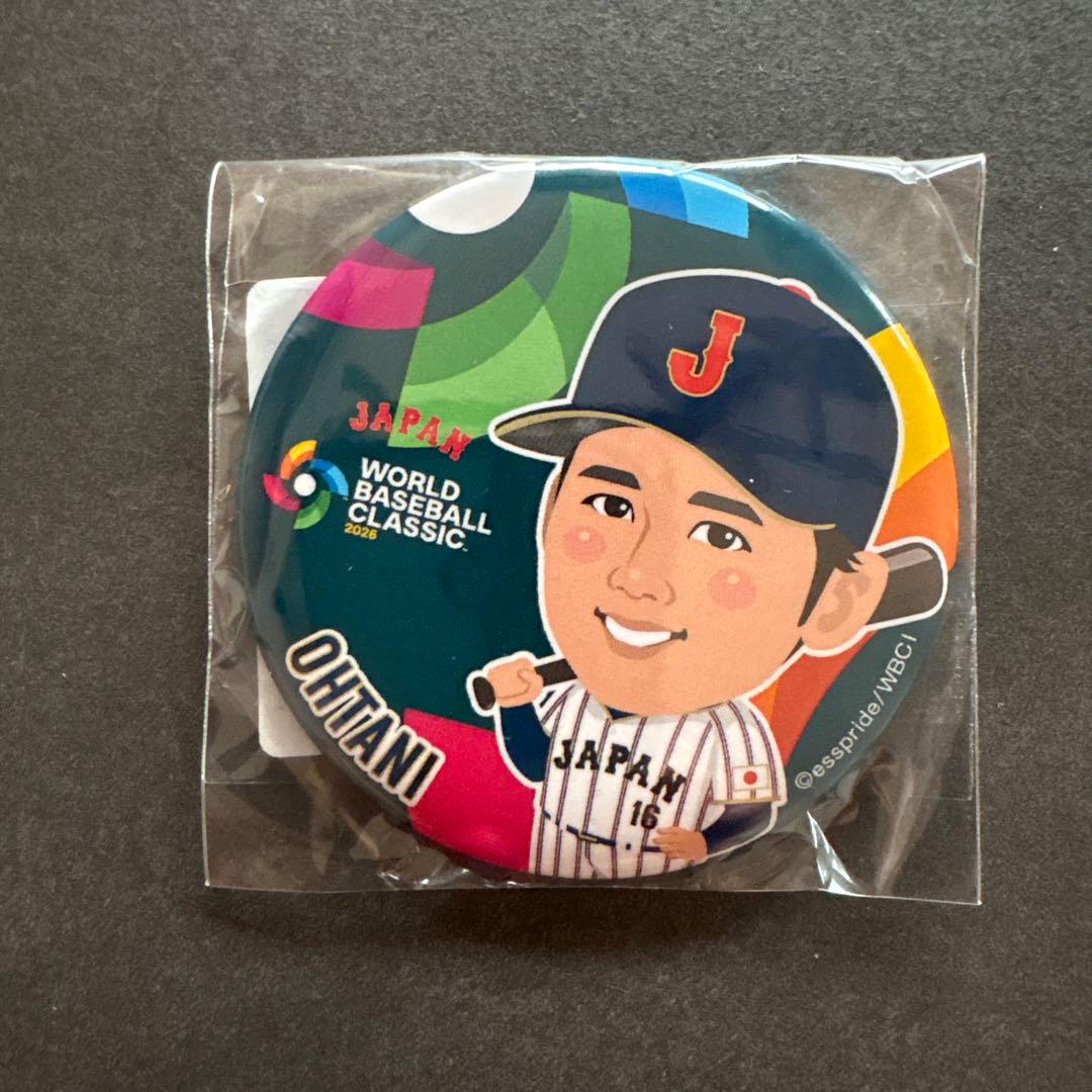 WBC2026 公式◎16 大谷翔平 缶バッジ 缶バッチ - メルカリ