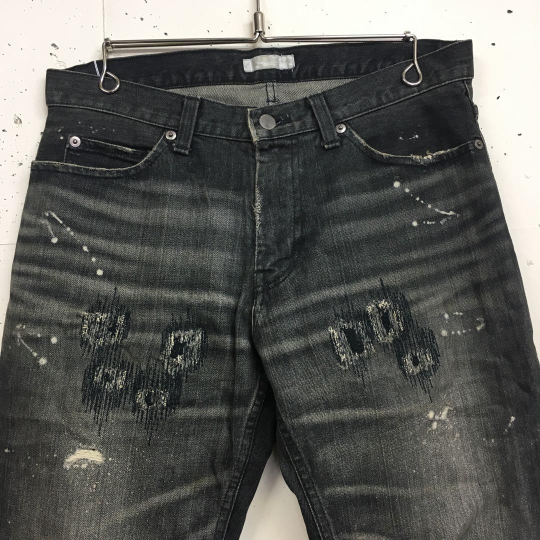 NUMBER(N)INE ナンバーナイン スタンダード期 グランジデニムパンツ3