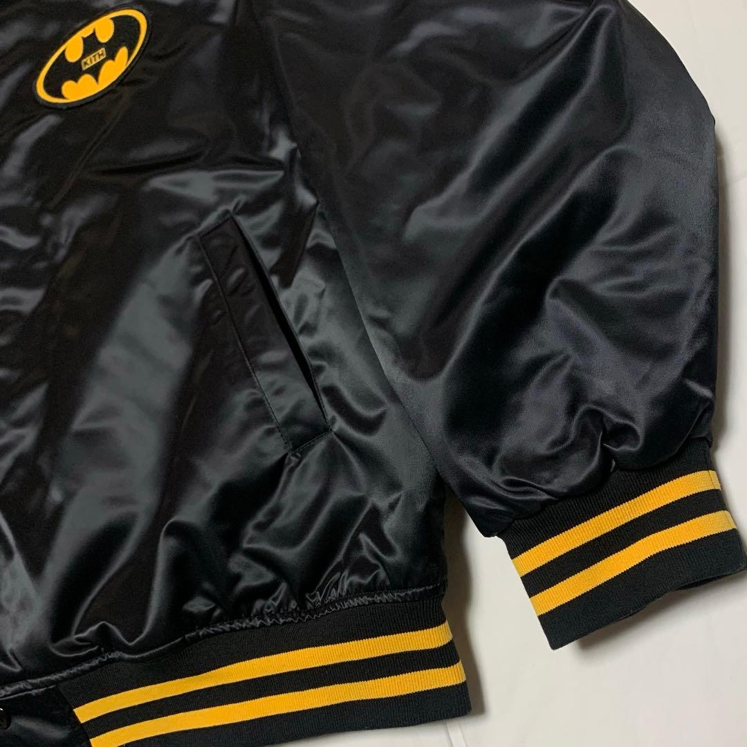 KITH x Batman Satin Bomber Jacket スタジャン - メルカリ
