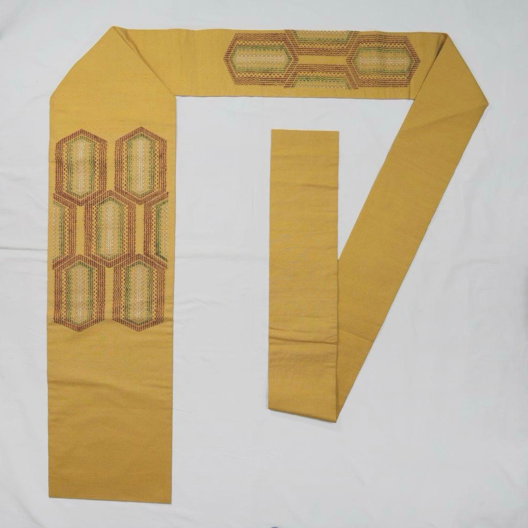 2787☆首里花織 名古屋帯 沖縄県 証紙あり 未使用に近い美品☆ - メルカリ