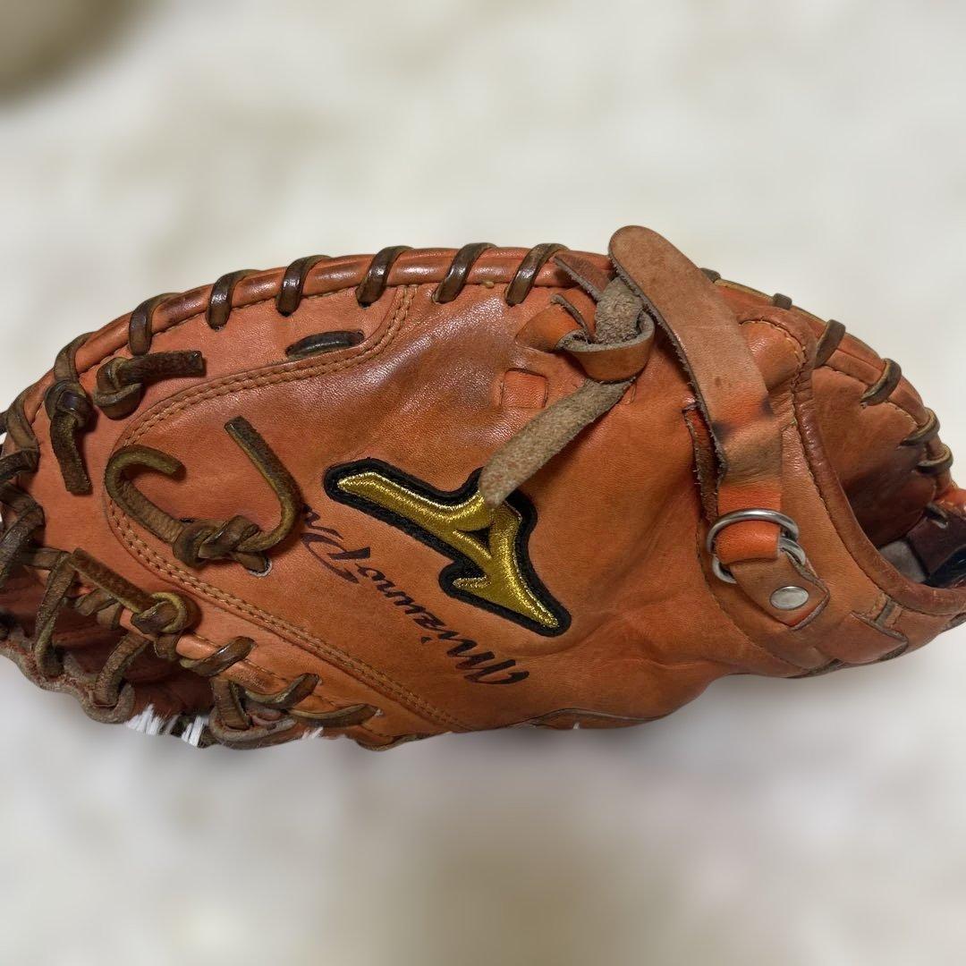 良品】ミズノプロ キャッチャーミット 硬式 オレンジ SDT-183 - メルカリ