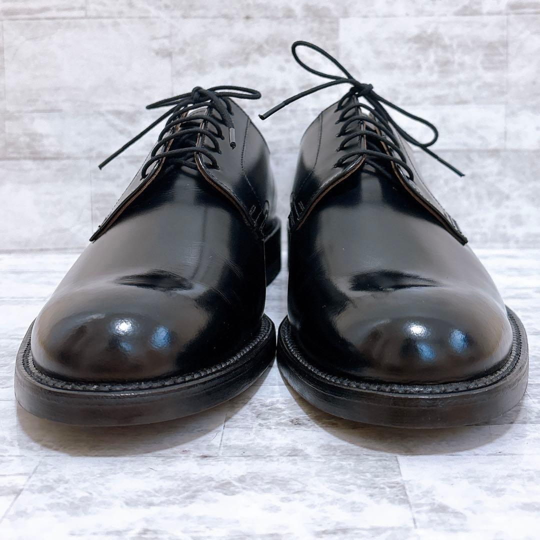 極美品✨ REGAL V081 外羽根 プレーントゥ 黒 25.5cm EE