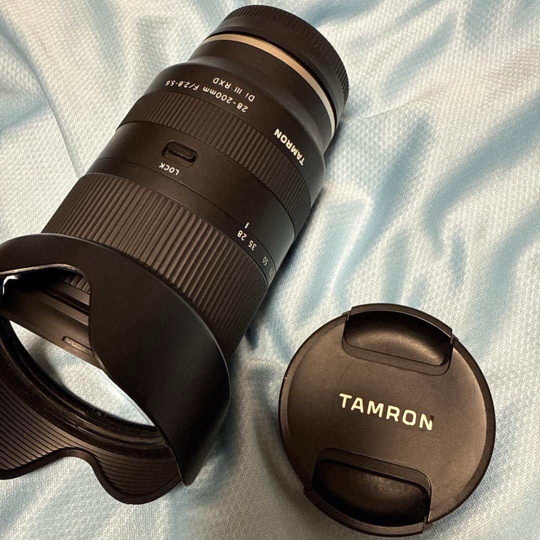 タムロン28-200mm F2.8-5.6 Di III RXD ズームレンズ