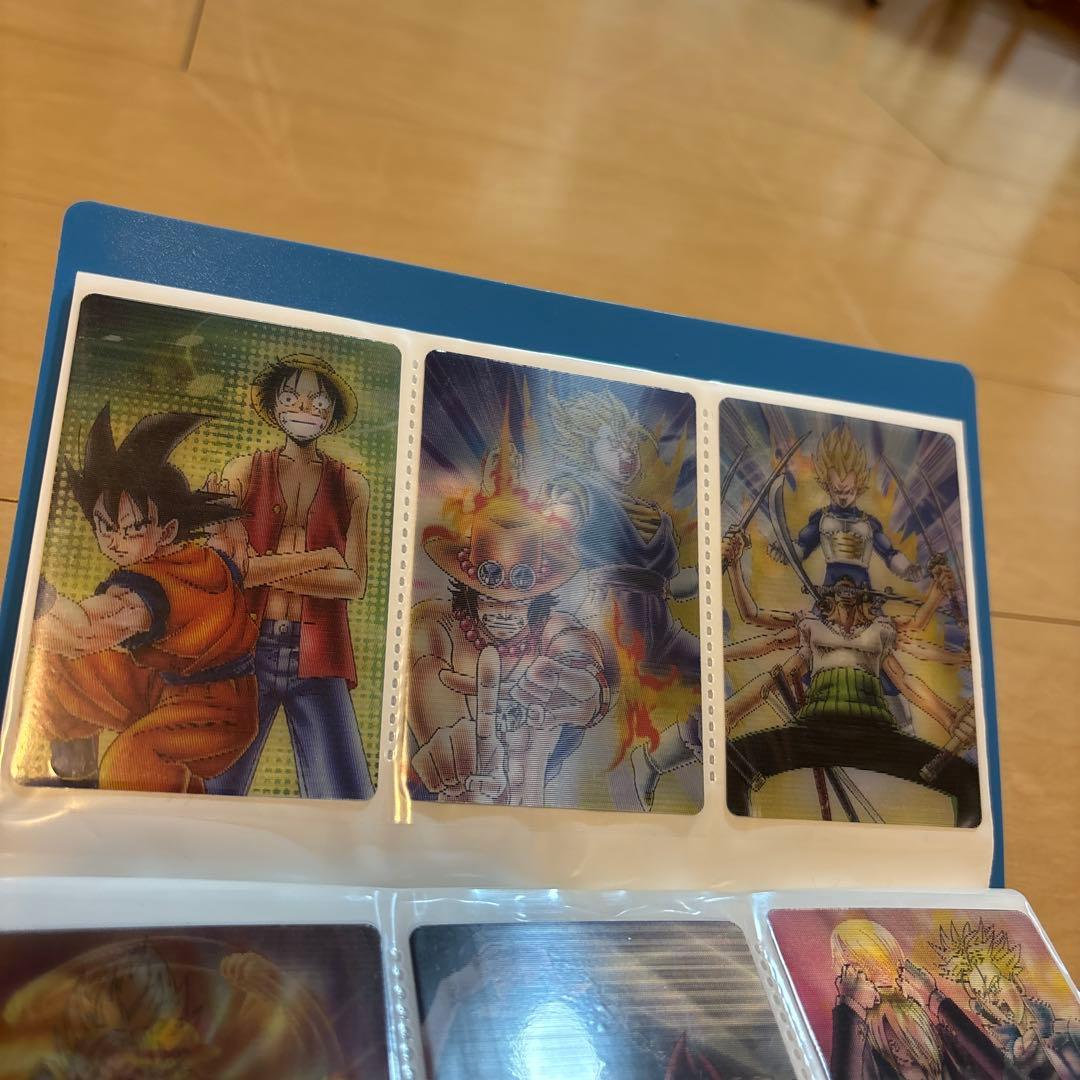 希少】ドラゴンボール&ワンピースコラボ グミカード9枚セット - メルカリ