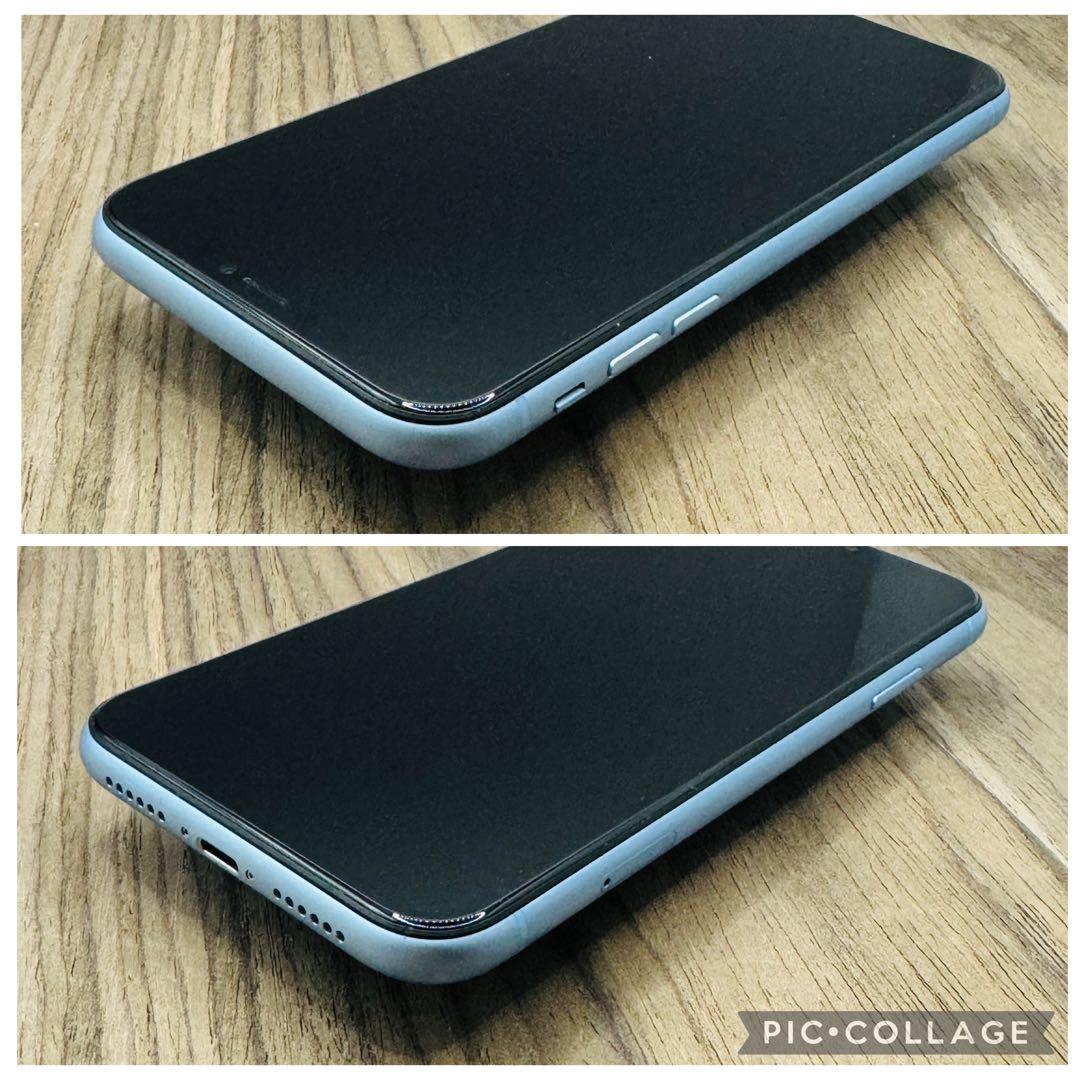 美品】iPhoneXR ブルー 256GB SIMフリー 新品バッテリー - メルカリ