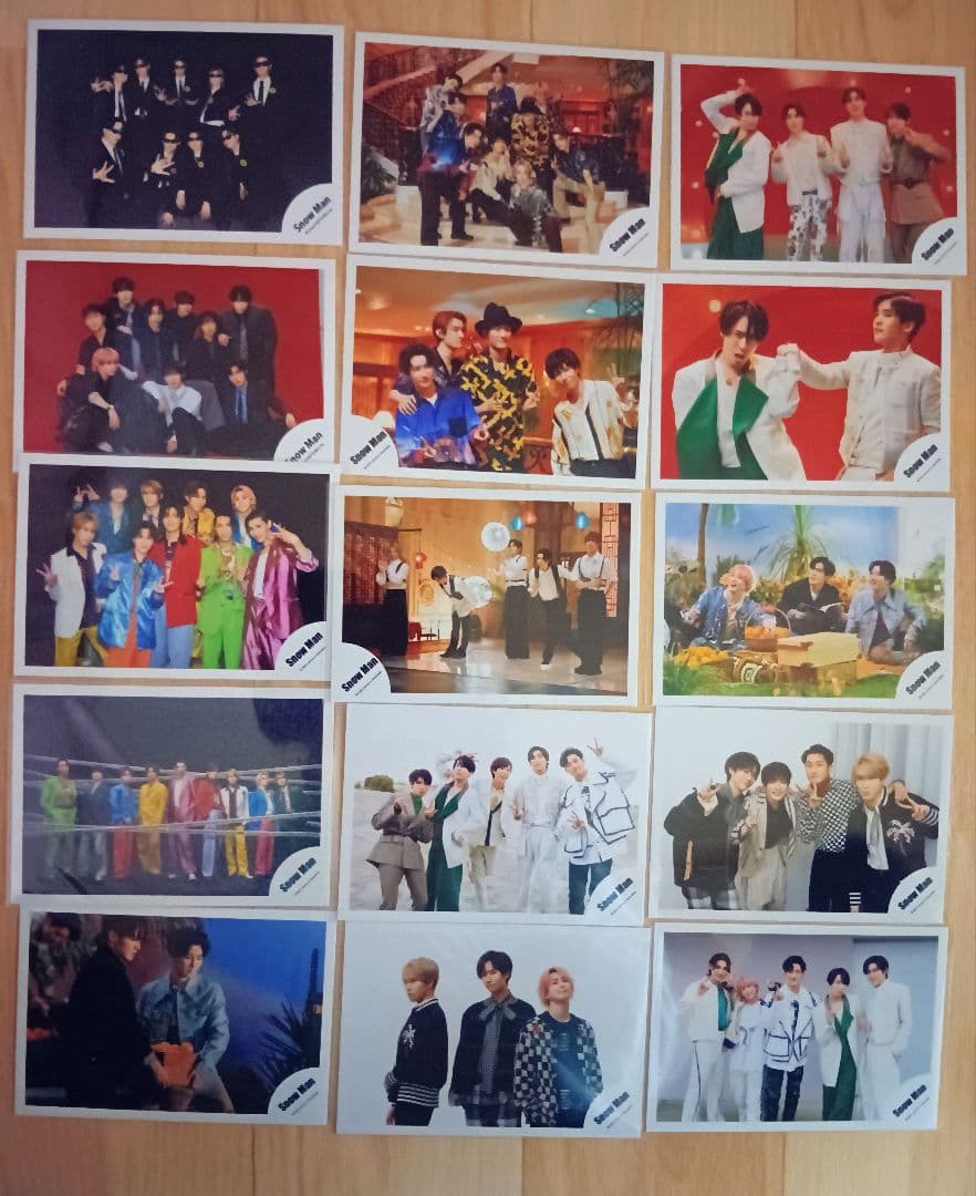 SnowMan 混合 集合 公式写真 - メルカリ