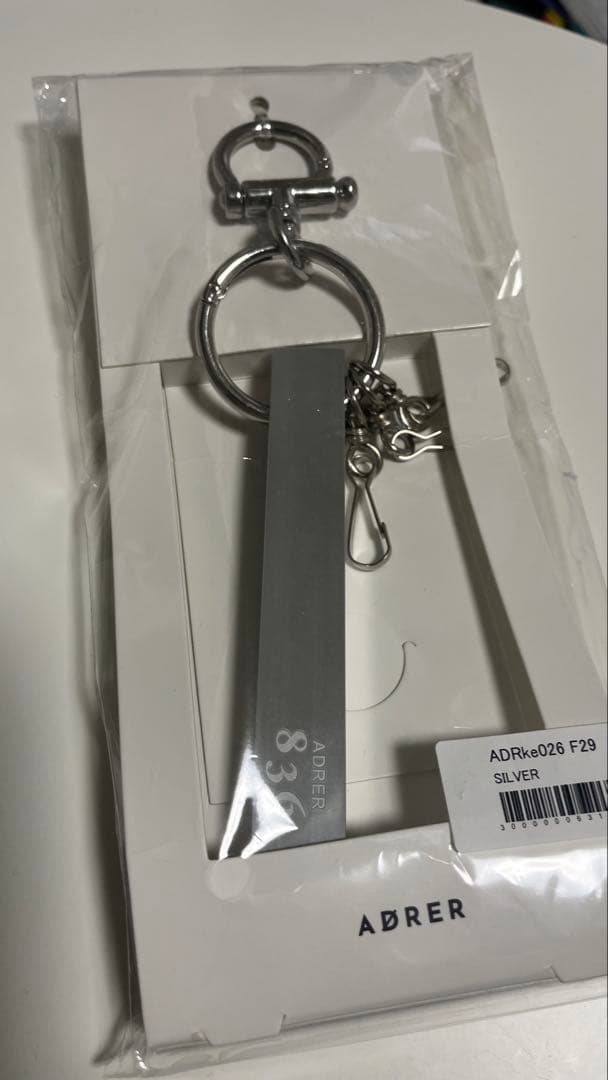 ADRER メタル レトロ ホテル キーリング - リミテッド 999 836