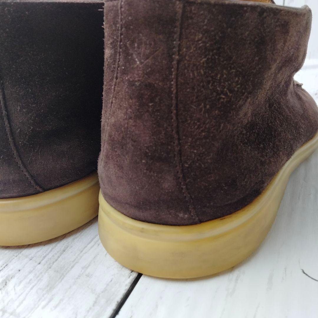 ロロピアーナ【希少】スウェードレザーシューズ　28.5cm　スリッポン　モカシン