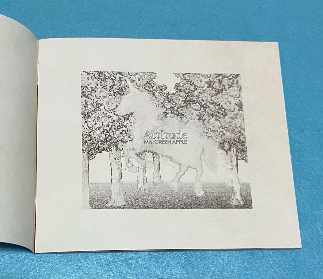 正規品Mrs.GREEN APPLE Attitude 初回限定盤 CD DVD - メルカリ