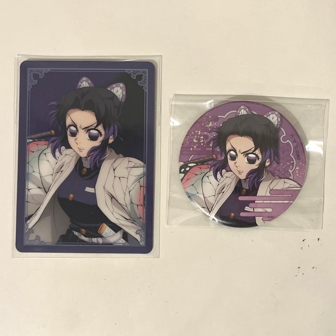 鬼滅の刃 胡蝶しのぶ 缶バッジ カード - メルカリ