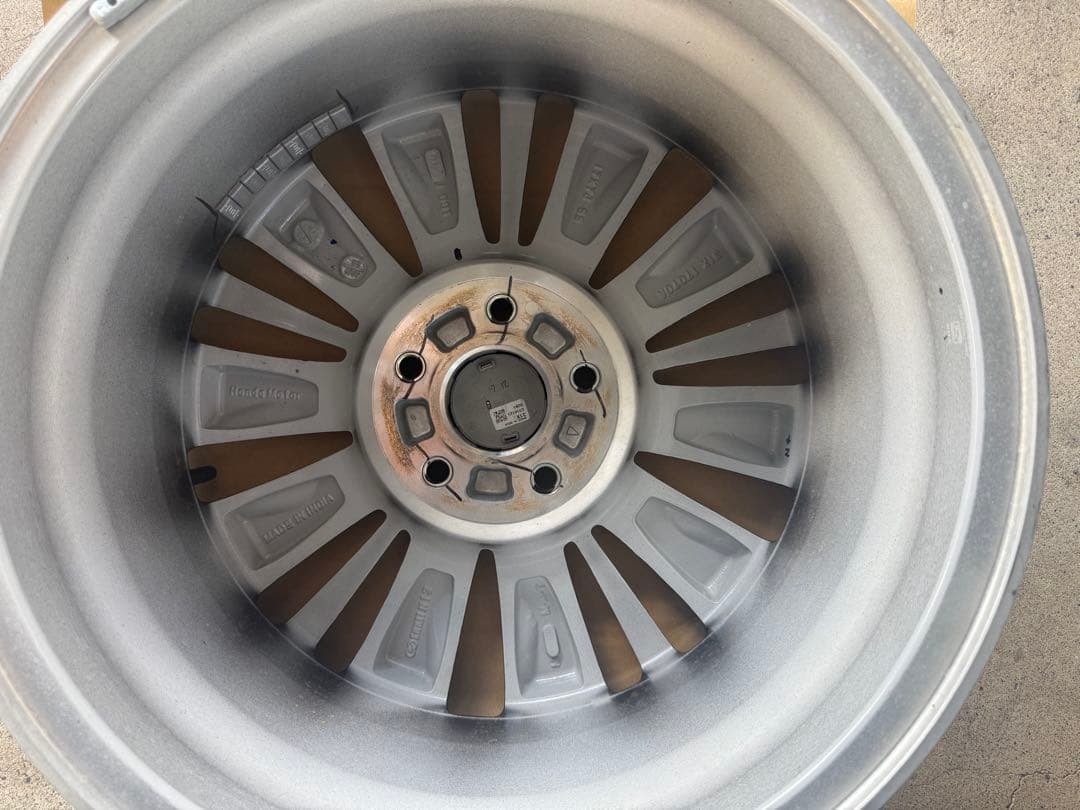 新車外しホンダ WR-V 純正17インチ ホイール 1本 ブラック/シルバー