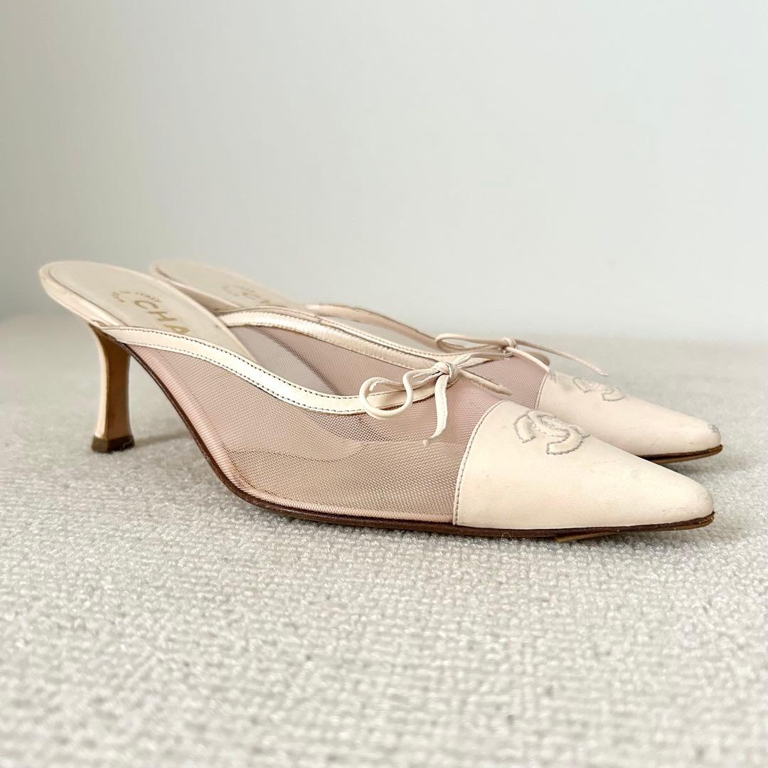 CHANEL シャネル ミュール サンダル 23.5cm