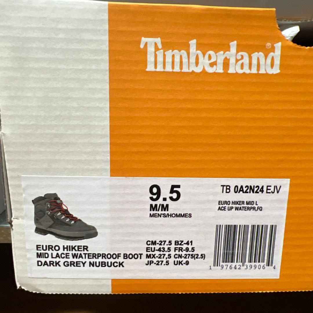 は*ら様 BAL TIMBERLAND EURO HIKER GTX 27.5c
