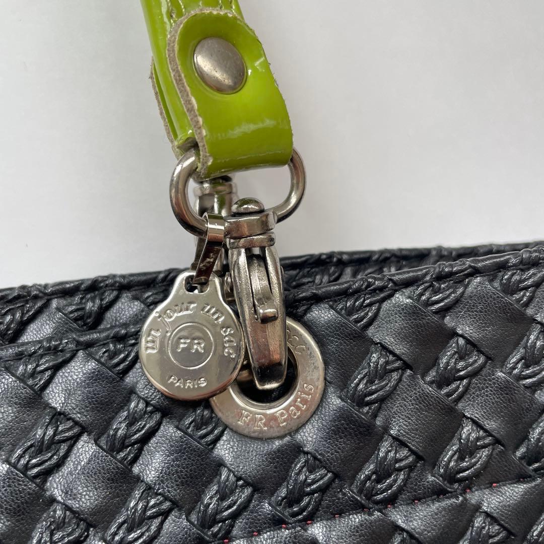 美品アンジュールアンサック un jour un sac トートバッグ - メルカリ