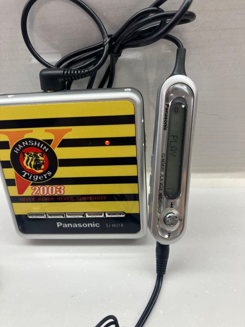 阪神タイガース2003年優勝記念PanasonicMDプレーヤー SJ-MJ18