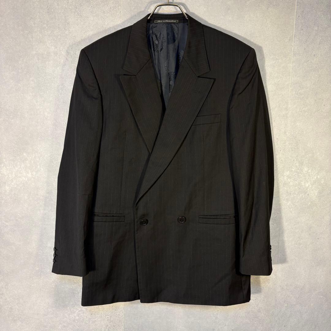 美品】VERSACE COLLECTION セットアップ ダブル 裏地総柄 - メルカリ