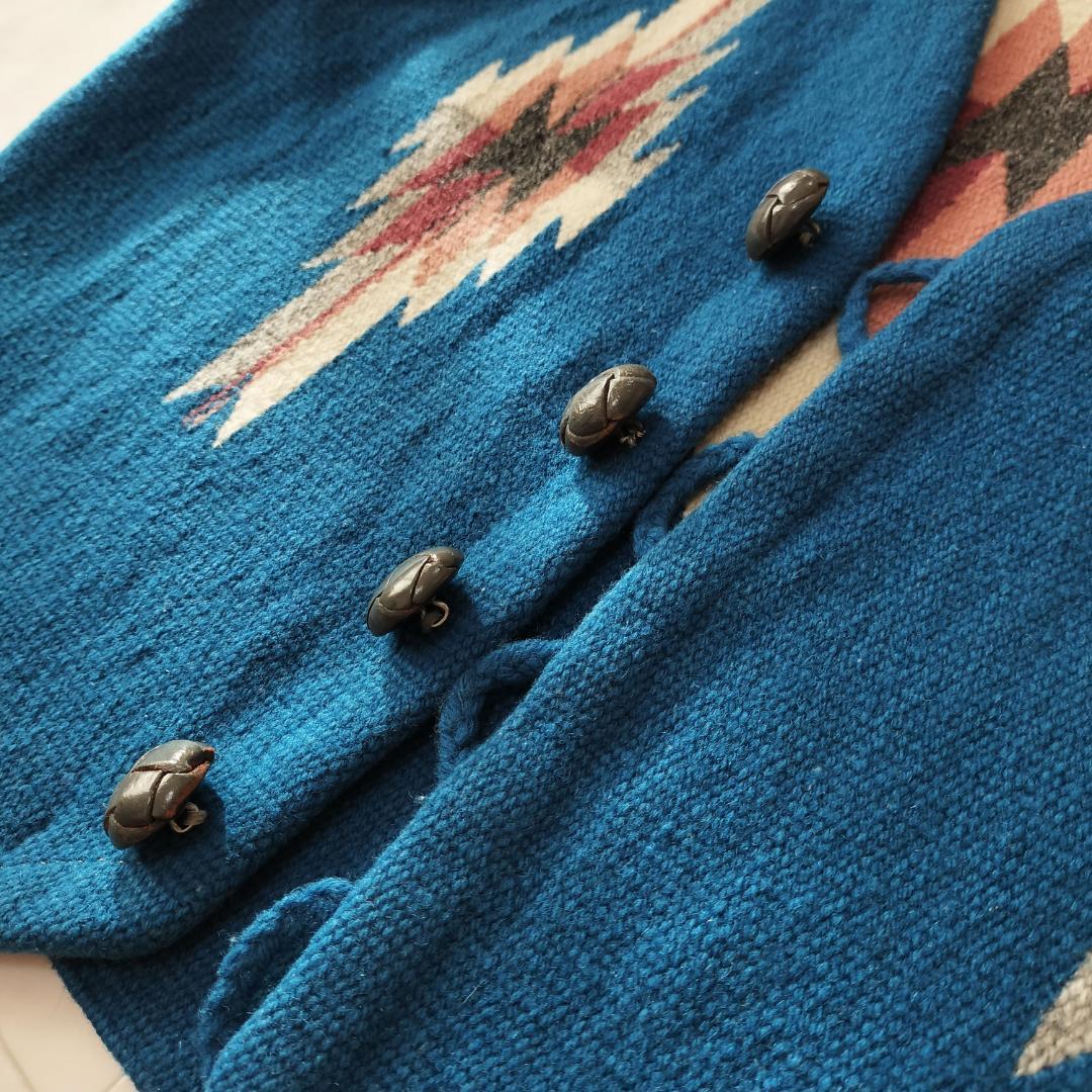 希少 赤タグ ORTEGA'S ブルー 40 ポインテッドチマヨベスト オルテガ